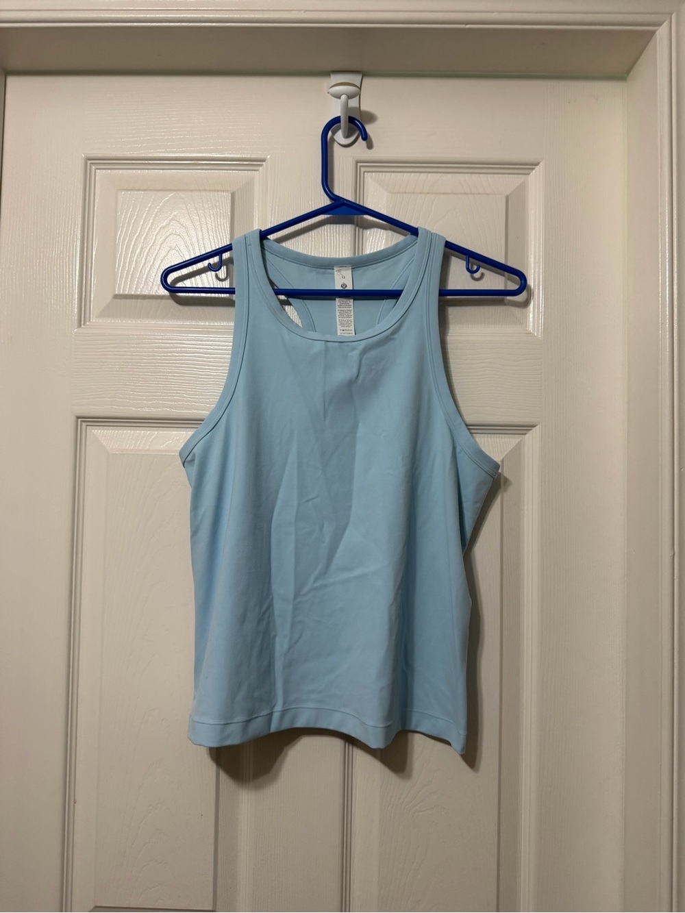 Lululemon athletica align waist length racer back tank top size 12 euc